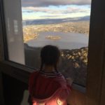 Abby admiring the view from Telstra Tower