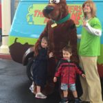 Abby and Aiden with Scoooby Doo