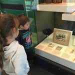 Abby and Aiden checking out the Pocket Watch belonging to Henry Moses to whom they are releated. Henry was given the watch after making 297* against Victoria in 1897. He also played a handful of Test Matches for Australia,