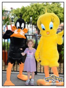 Daffy Duck, Tweety and Abby