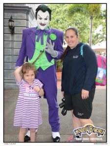 The Joker, Abby and Mummy